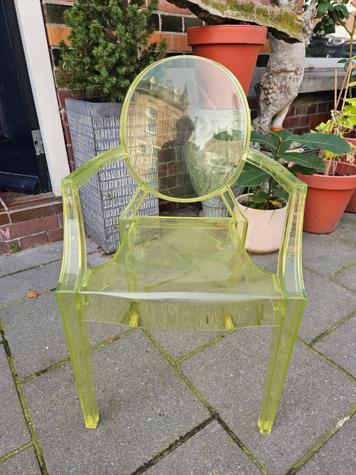 Kartell Lou Lou Ghost kinderstoel - Philippe Starck, Ophalen of Verzenden, Gebruikt, Overige typen