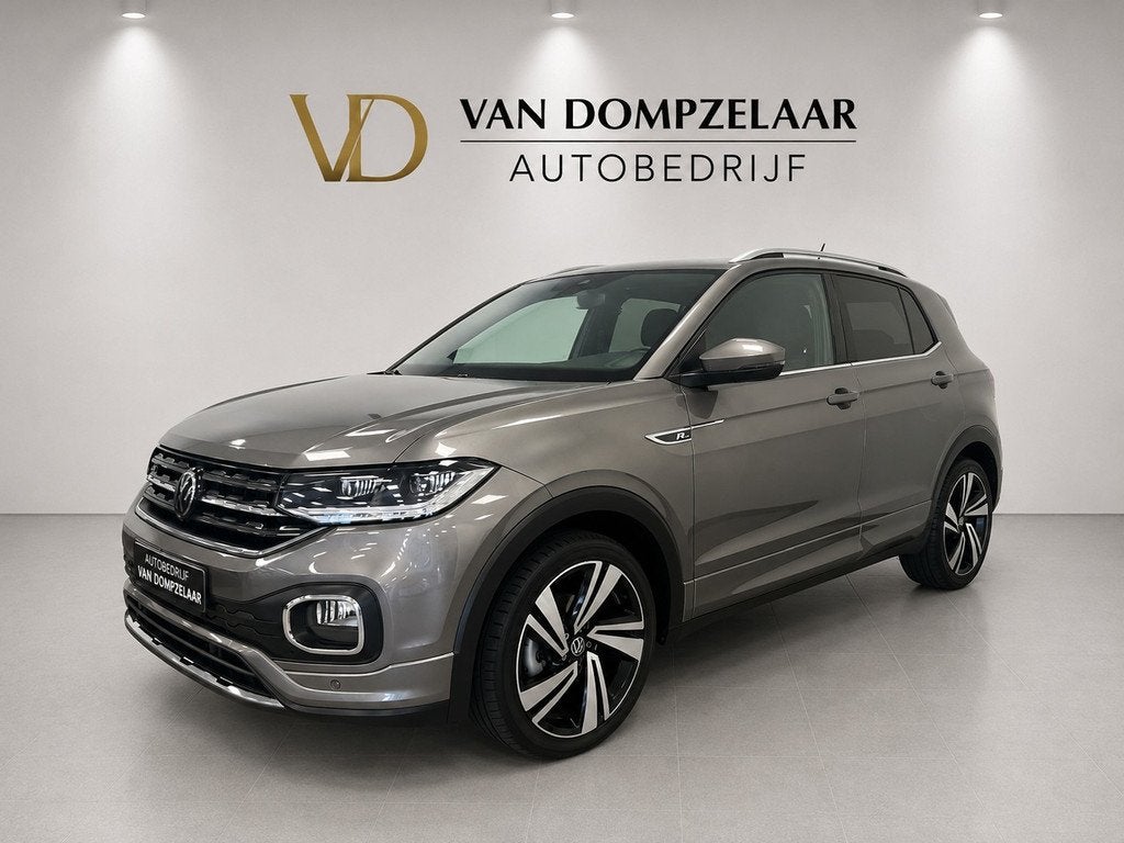 Volkswagen T-Cross 1.0 TSI R-LINE / DSG AUTOMAAT / STOELVERW, Auto's, Volkswagen, 12 maanden, T-Cross, Gebruikt, Euro 6