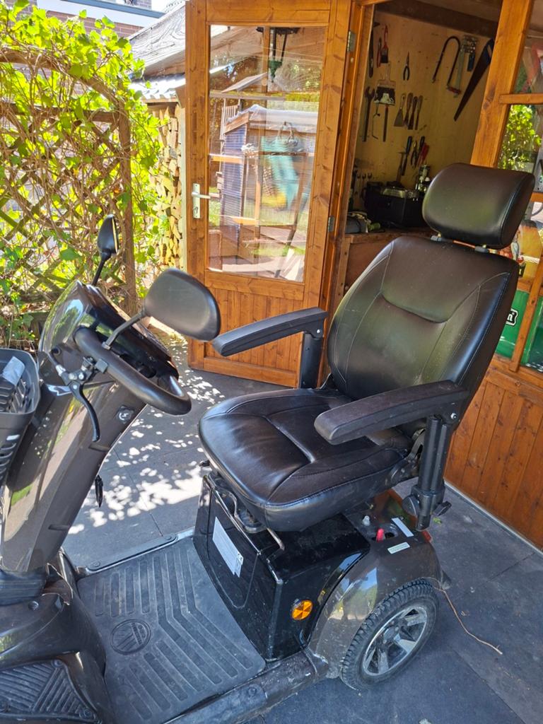 Scootmobiel, Ophalen, Gebruikt