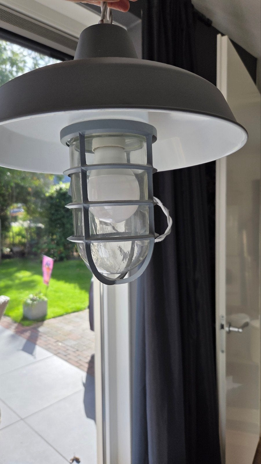 hanglamp voor stoere kamer, Ophalen, Gebruikt, E27 (groot)