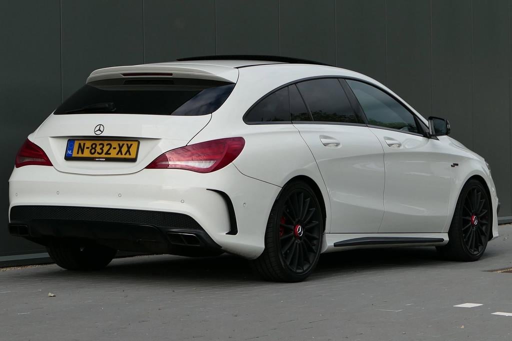 Mercedes-Benz CLA-klasse Shooting Brake AMG 45 4MATIC Orange, Automaat, CLA, Gebruikt, 4 cilinders