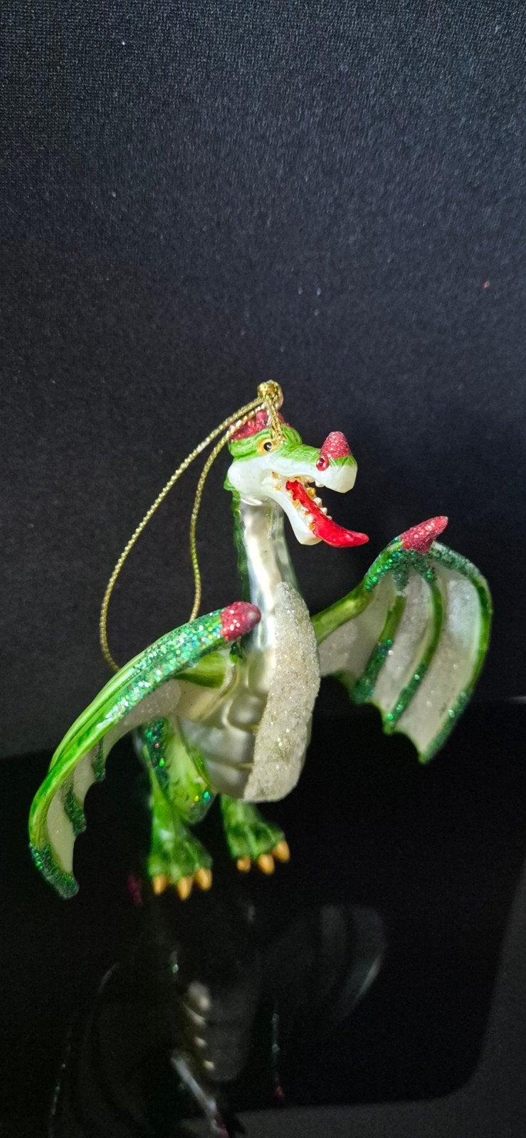 Efteling De Draak glas boomhanger, Verzamelen, Efteling, Ophalen of Verzenden, Zo goed als nieuw