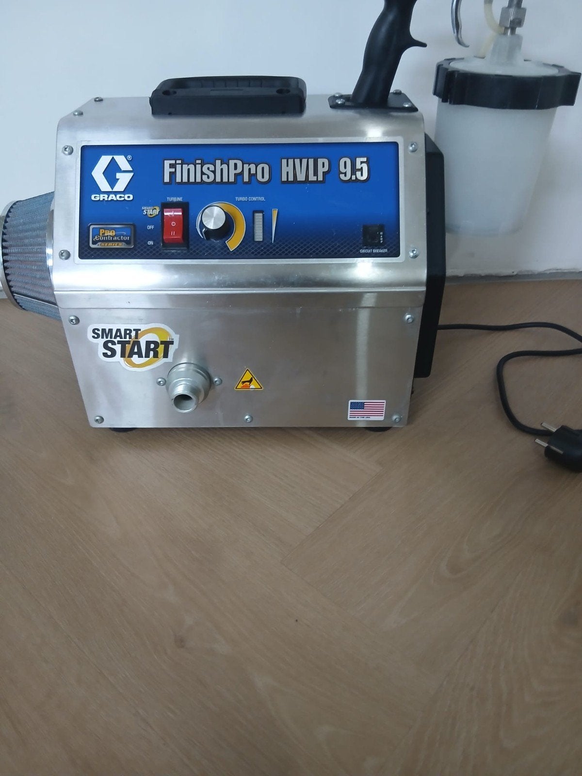 FinishPro HVLP 9.5, Ophalen, Zo goed als nieuw, Verfspuit of Verfpomp