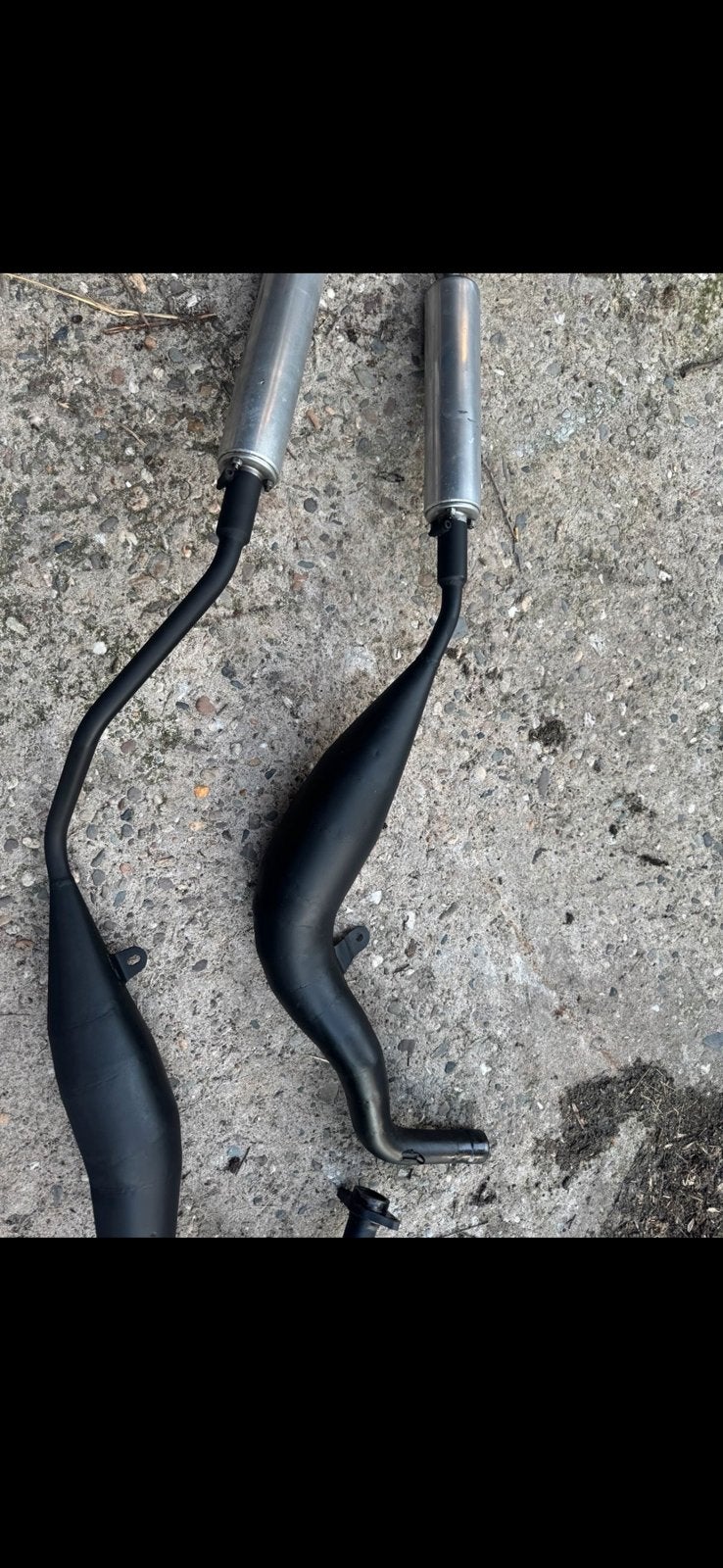 Suzuki rgv 250 uitlaten, Ophalen