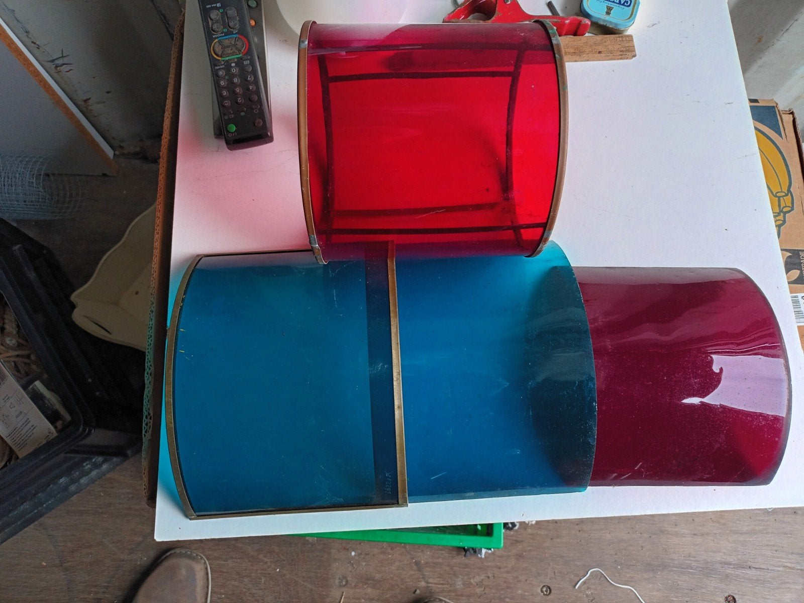binnen glas voor scheepslampen, Ophalen of Verzenden