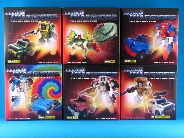Transformers iGear Mini Warriors/G1 MP Minibots 6 stuks, G1, Ophalen of Verzenden, Nieuw, Autobots