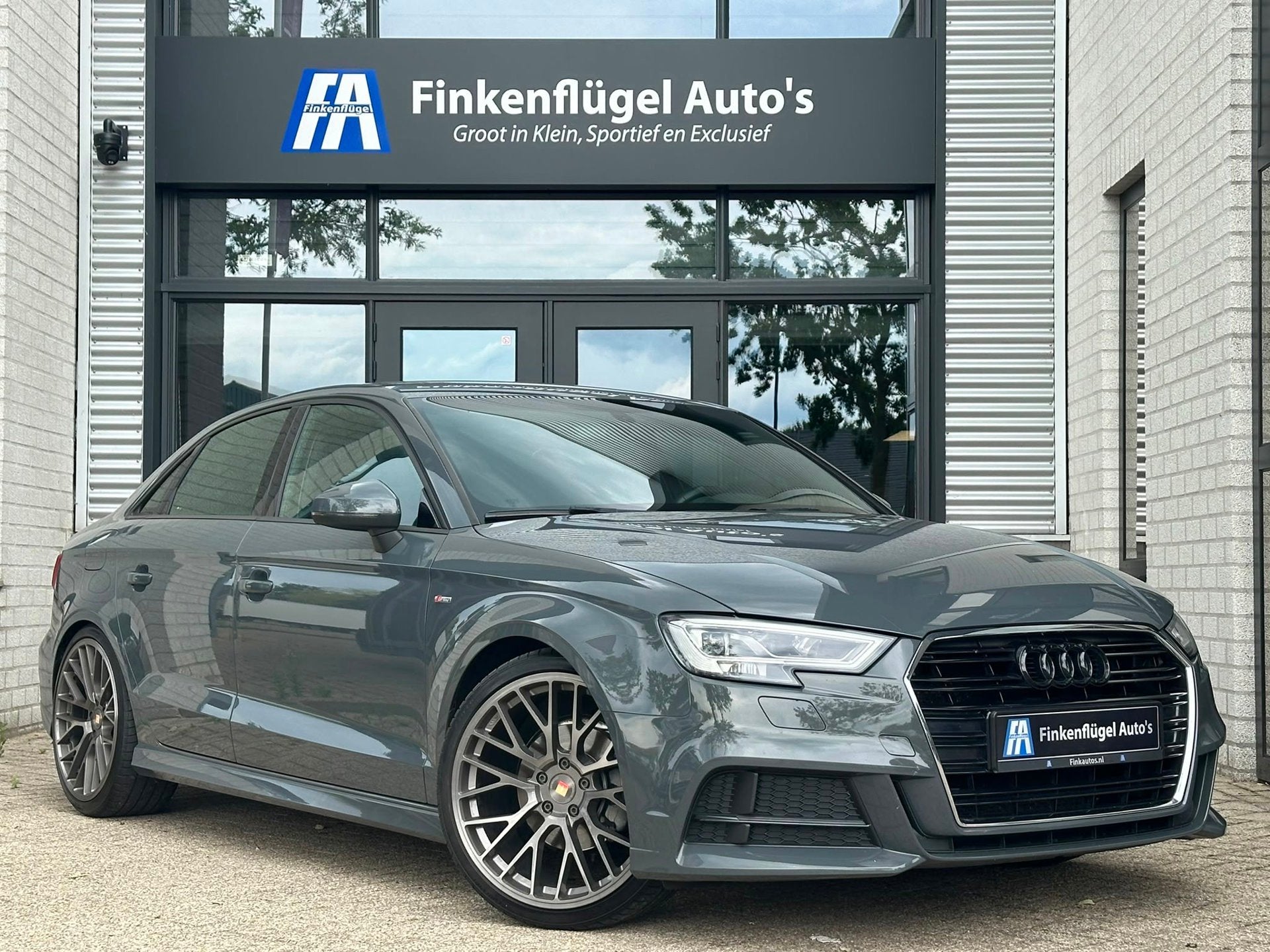 Audi A3 Limousine 35 TFS S-line S3-optic |Virtual |Nano Grau, Auto's, 4 cilinders, 150 pk, Origineel Nederlands, Bedrijf