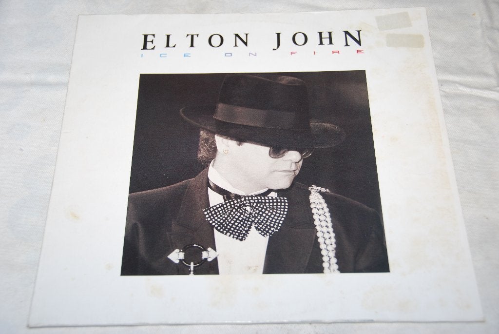 Elton John – Ice On Fire LP Vinyl, LP, Gebruikt, Pop, 12 inch