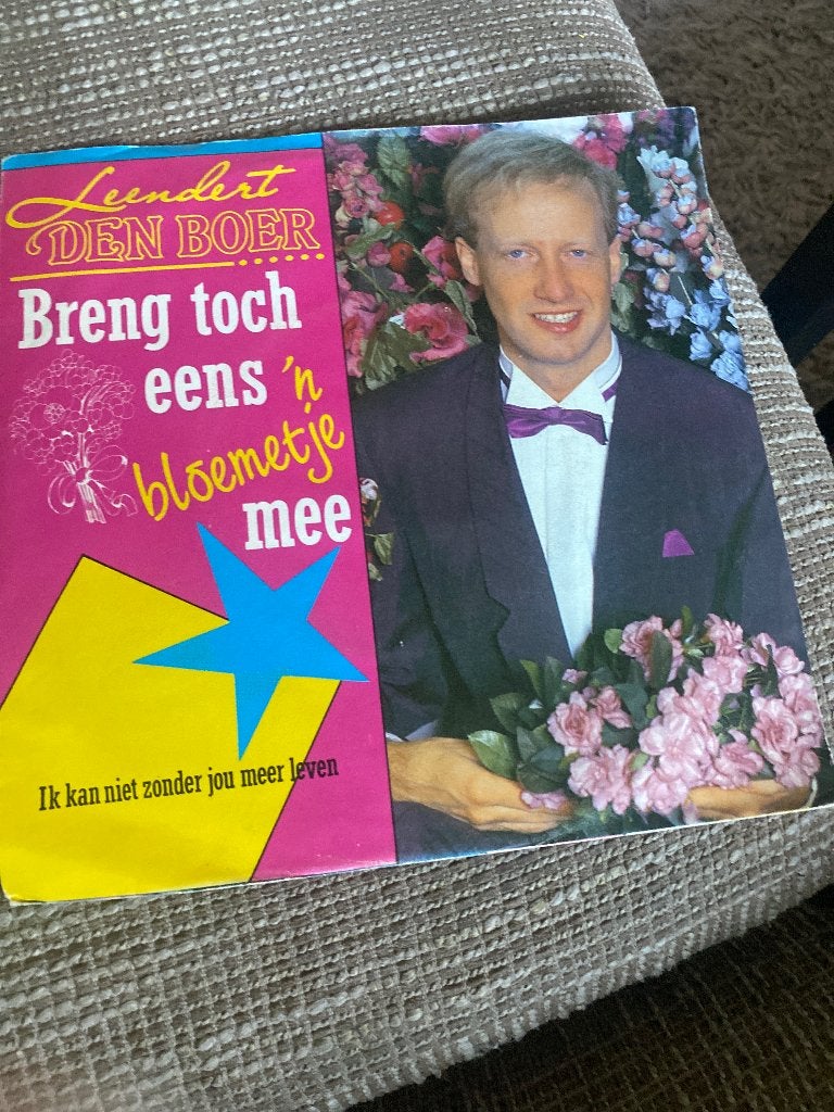 Leendert Den Boer - Breng eens 'n bloemetje mee (Single), Gebruikt, 7 inch, Ophalen of Verzenden, EP