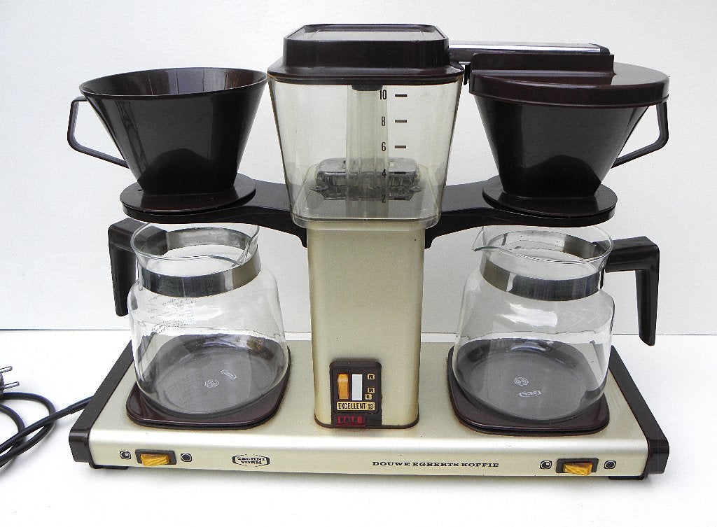 Douwe Egberts Dubbele moccamaster koffiezetapparaat Type 742, Overige typen, Ophalen of Verzenden, Gebruikt