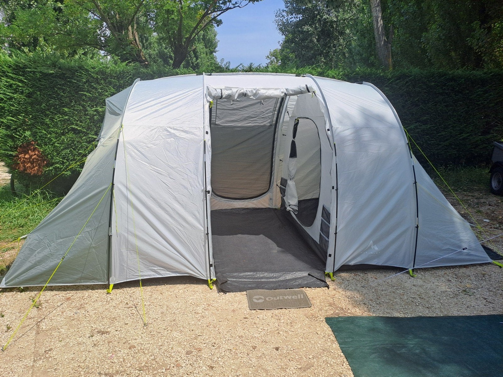 McKinley familie koepeltent, Caravans en Kamperen, Tenten, Ophalen, Zo goed als nieuw, Tot en met 4