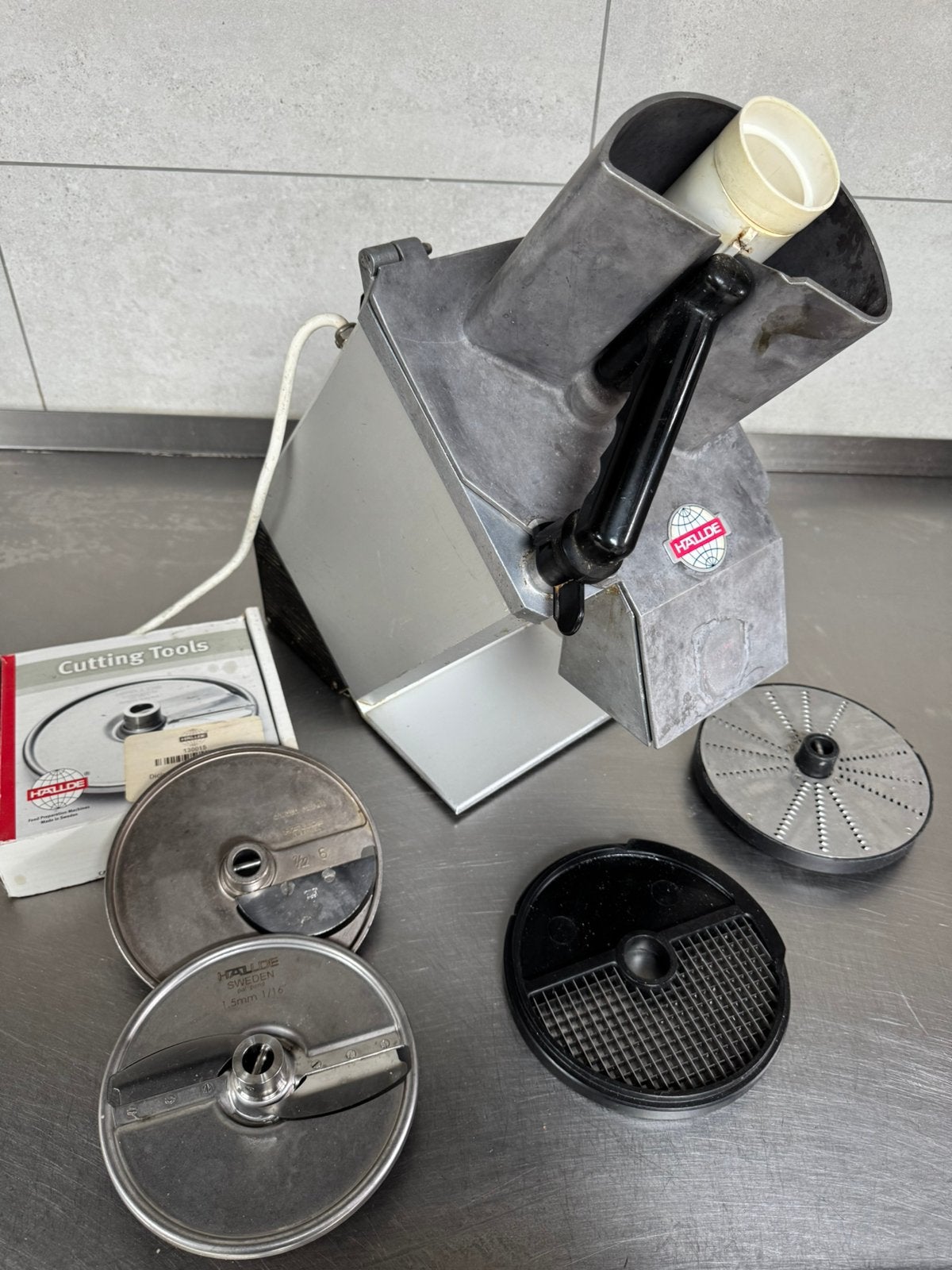 Hallde groentesnijder groentesnijmachine, Ophalen of Verzenden, Zo goed als nieuw