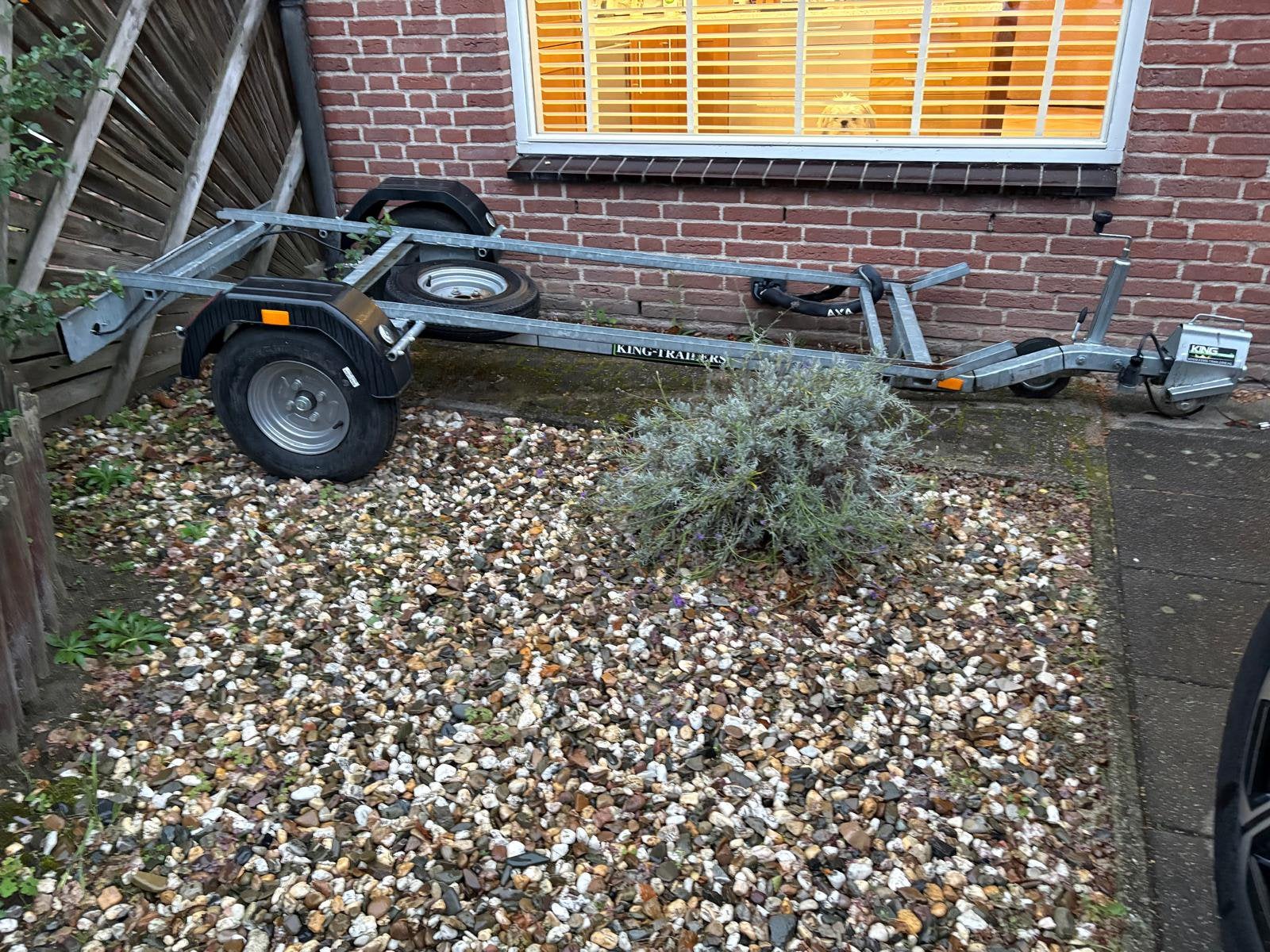 Tandem fiets trailer, 55 cm of meer, Ophalen, Zo goed als nieuw, Minder dan 10 versnellingen
