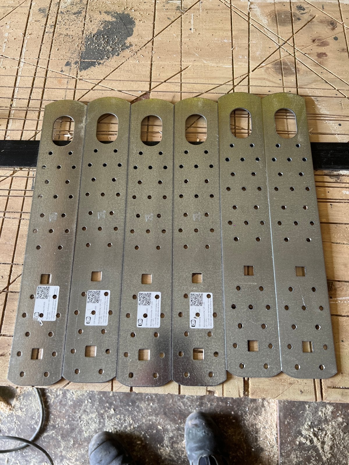 6x nieuwe verzinkte hijsogen, Doe-het-zelf en Verbouw, IJzerwaren en Bevestigingsmiddelen, Ophalen of Verzenden, Nieuw, 250 mm of meer