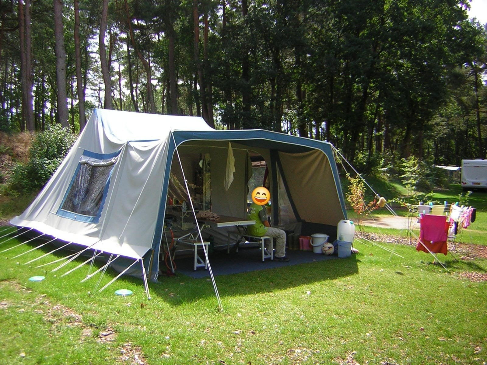 Grote piramidetent ., Caravans en Kamperen, Tenten, Ophalen