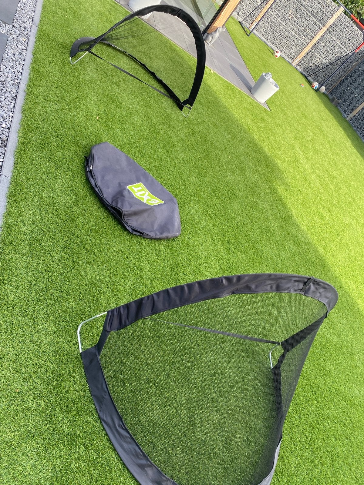 Exit Toys Pop-up Voetbaldoeltjes (set van 2), Ophalen of Verzenden, Gebruikt, Clubaccessoires