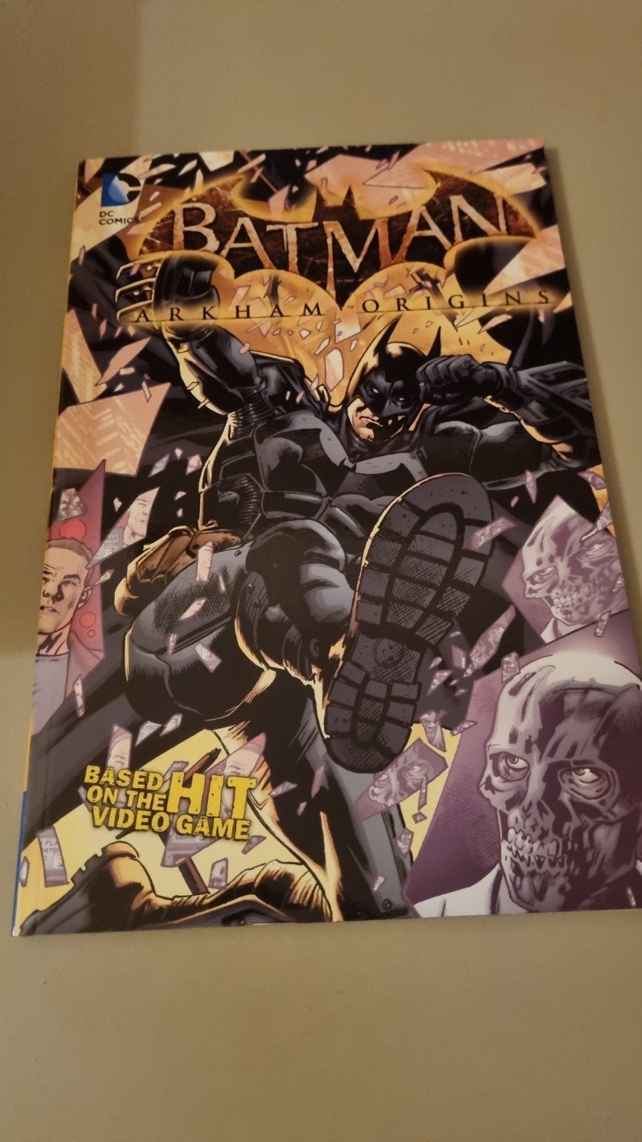 Batman Arkham Origins Graphic Novel - Gebaseerd op de game, Eén stripboek, Ophalen of Verzenden, Zo goed als nieuw, Doug Moench