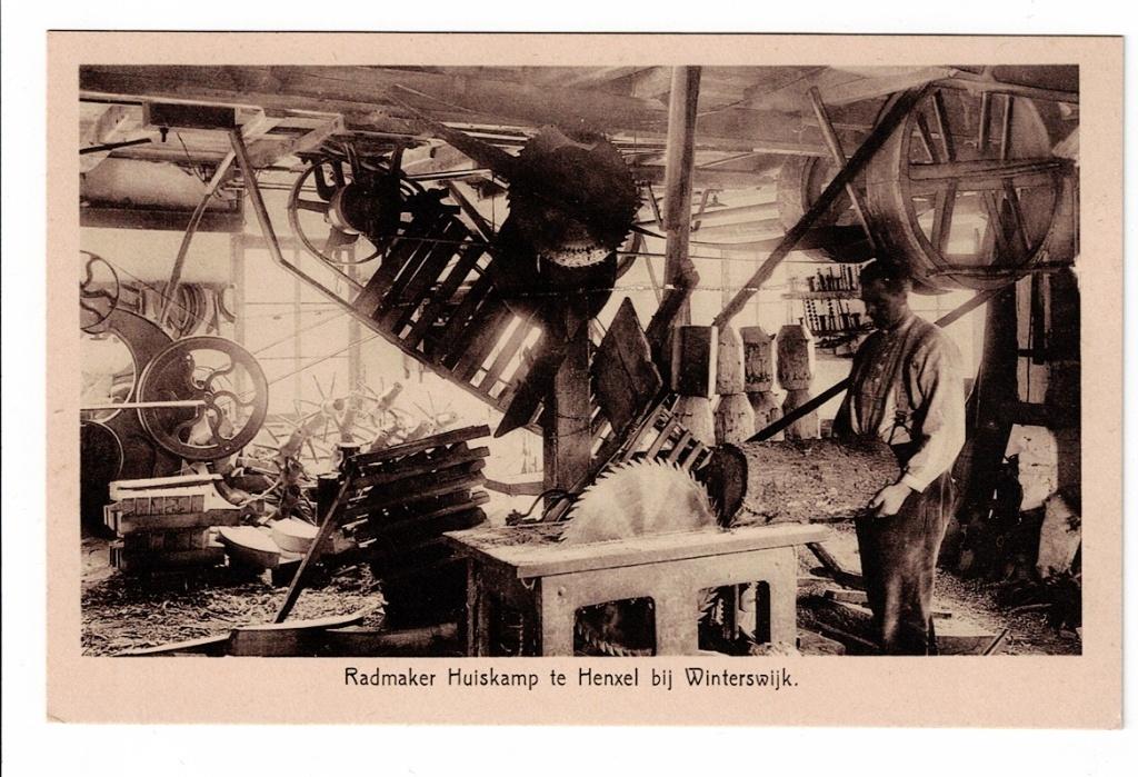 Henxel bij Winterswijk jaren '20. Radmaker Huiskamp., Ophalen of Verzenden, 1920 tot 1940, Ongelopen, Gelderland