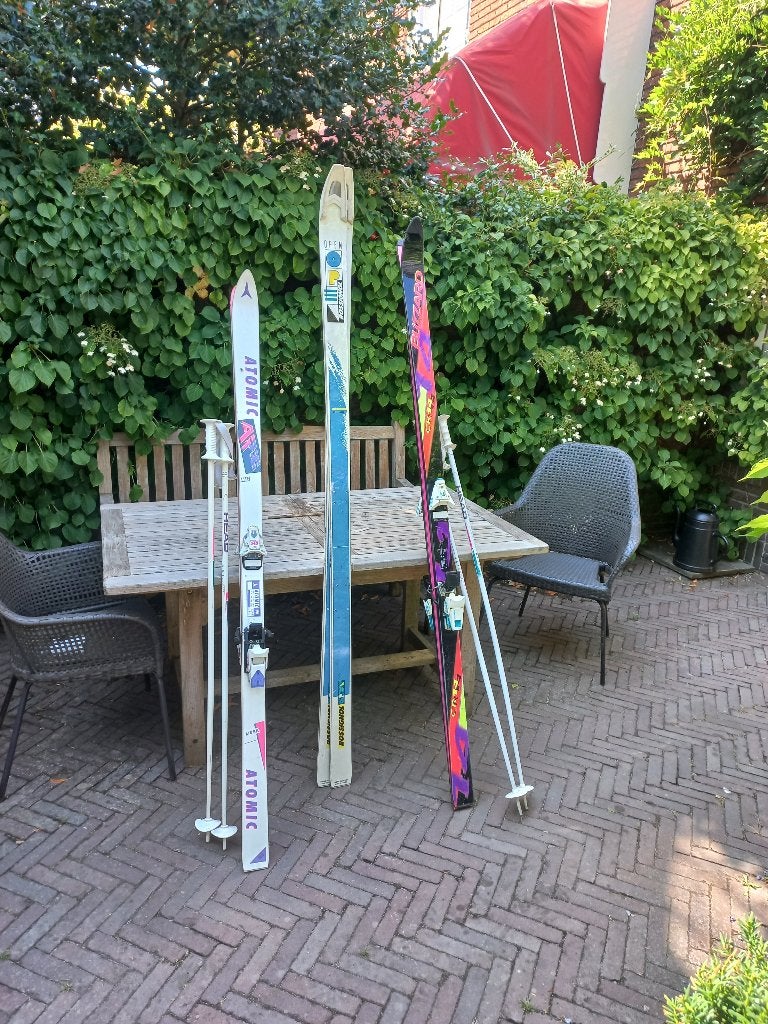 3 paar ski's, Skiën, Ski's, Ophalen, Overige merken