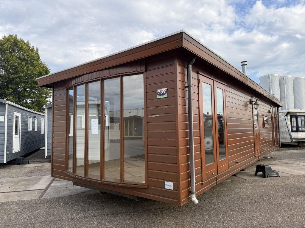 Klein Paradijs Chalet 11.20 x 3.70 m 2 Slp, Niet ingevuld, Niet ingevuld, Niet ingevuld