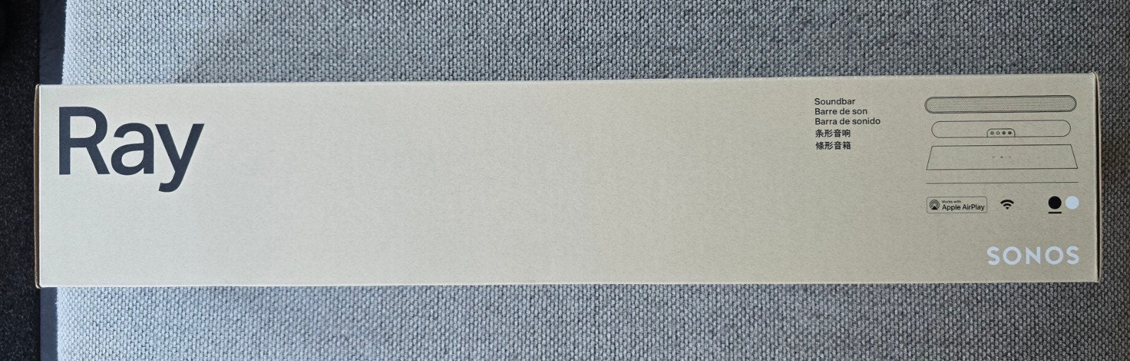 Foto 6 van Sonos Ray Soundbar Zwart - Nieuw!