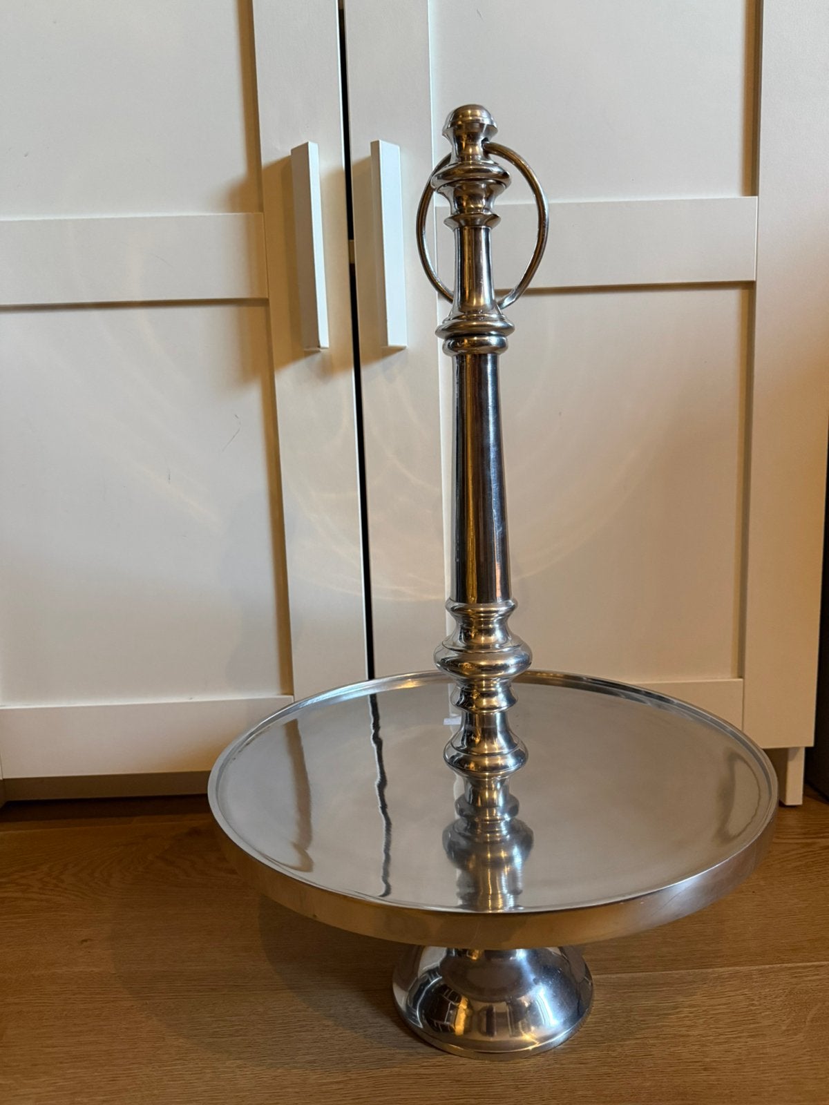 Etagere 1 laags, Huis en Inrichting, Woonaccessoires | Etagères, Ophalen, Gebruikt, Etagère, Metaal