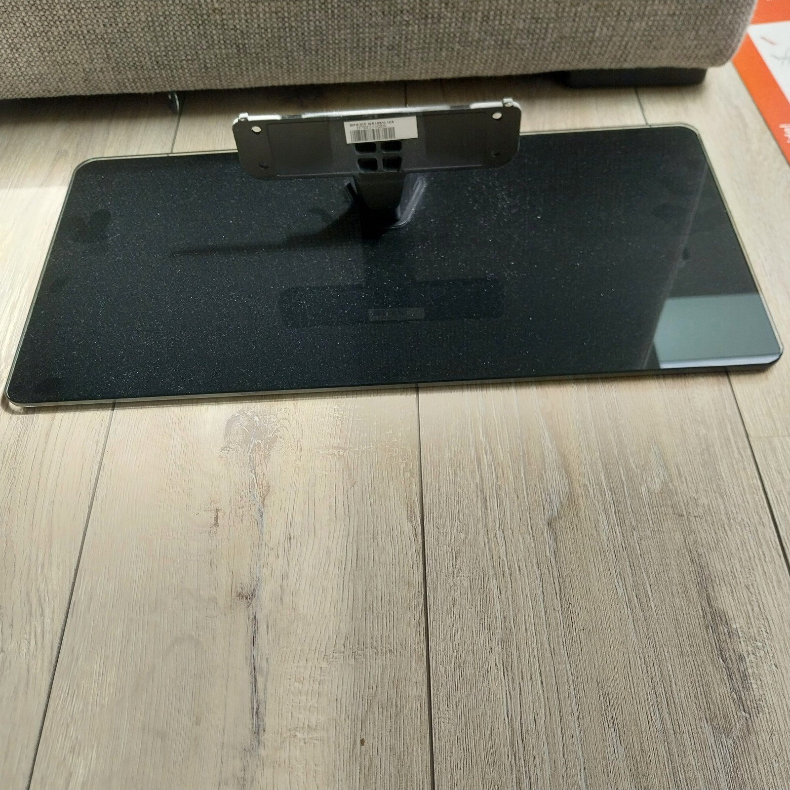 TV standaard of voet, Ophalen