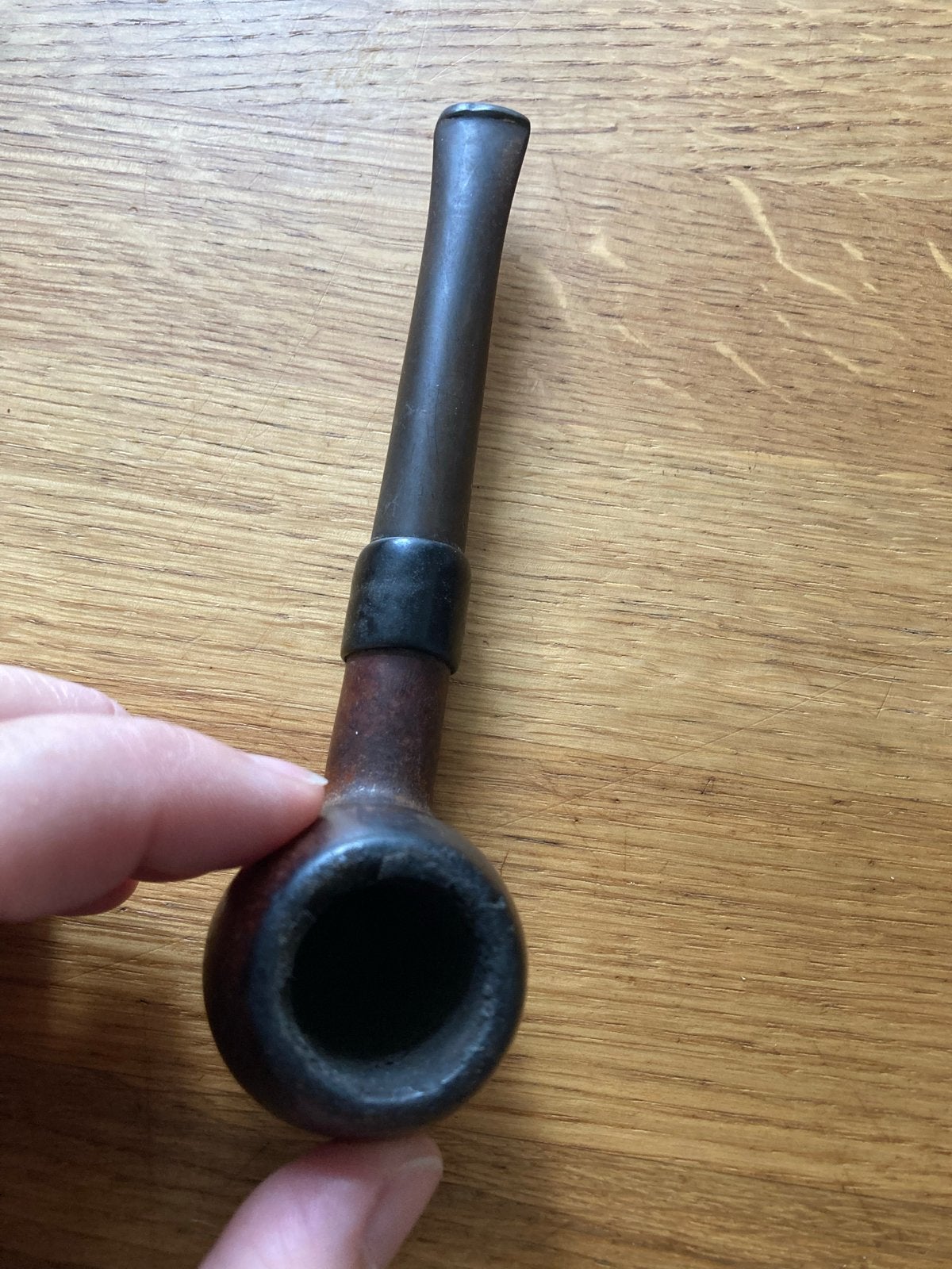 Vintage houten pijp, Verzamelen, Ophalen of Verzenden, Gebruikt, (Water)pijp