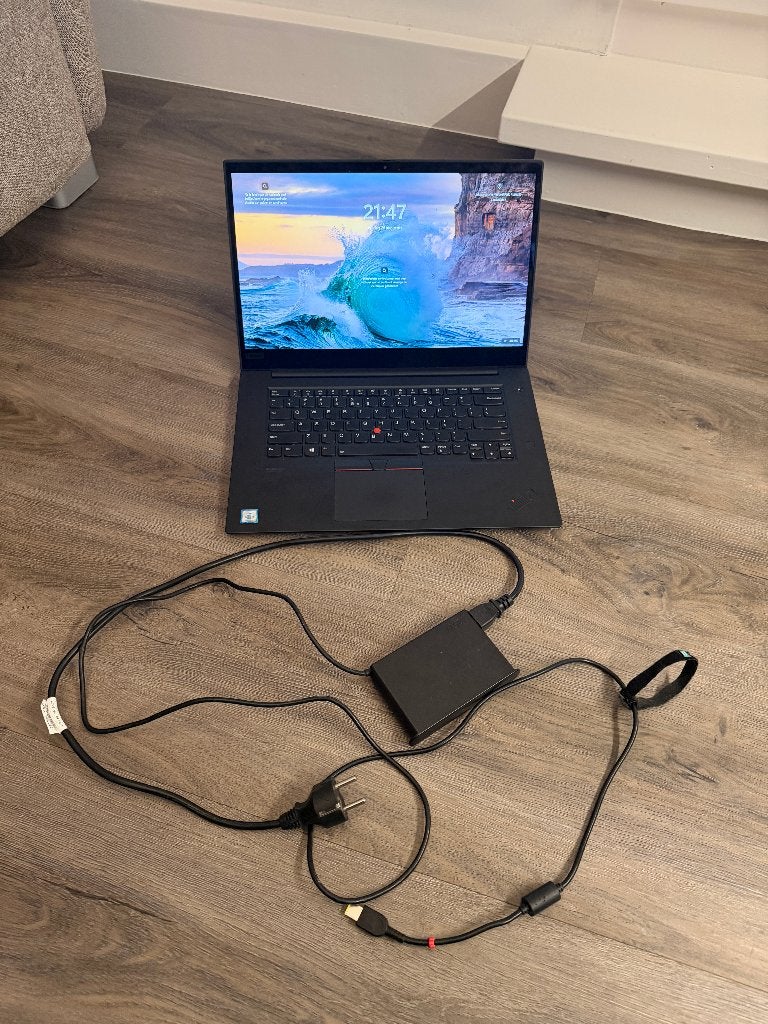 Lenovo ThinkPad P1 Gen 2 | i9 | Quadro T2000 | 4K OLED Touch, 256 GB, 8 GB, Ophalen of Verzenden, Zo goed als nieuw