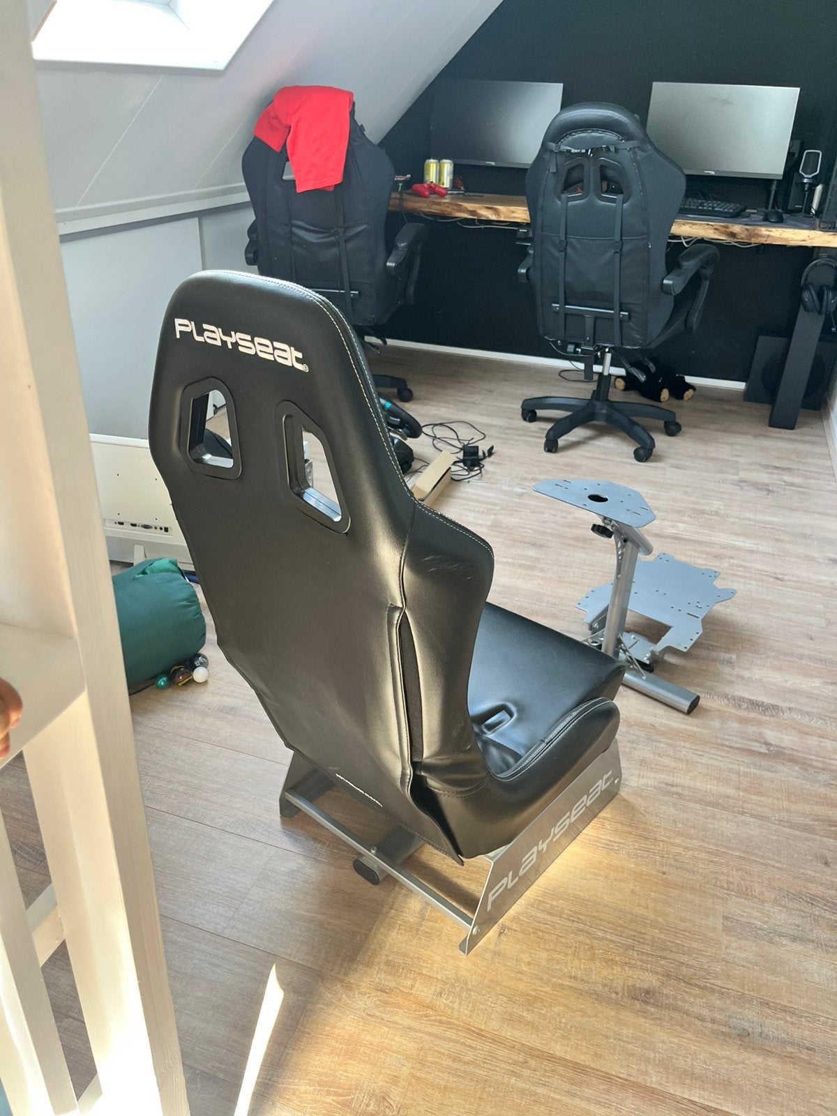 Playseat logitech, Spelcomputers en Games, Spelcomputers | Overige Accessoires, Ophalen, Racestoel, Zo goed als nieuw, Logitech