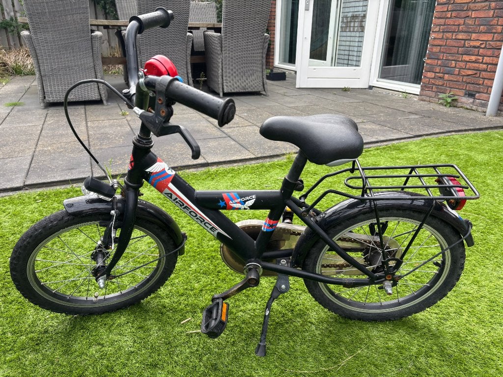 kinderfiets, Terugtraprem, Zijwieltjes, Gebruikt, Minder dan 16 inch