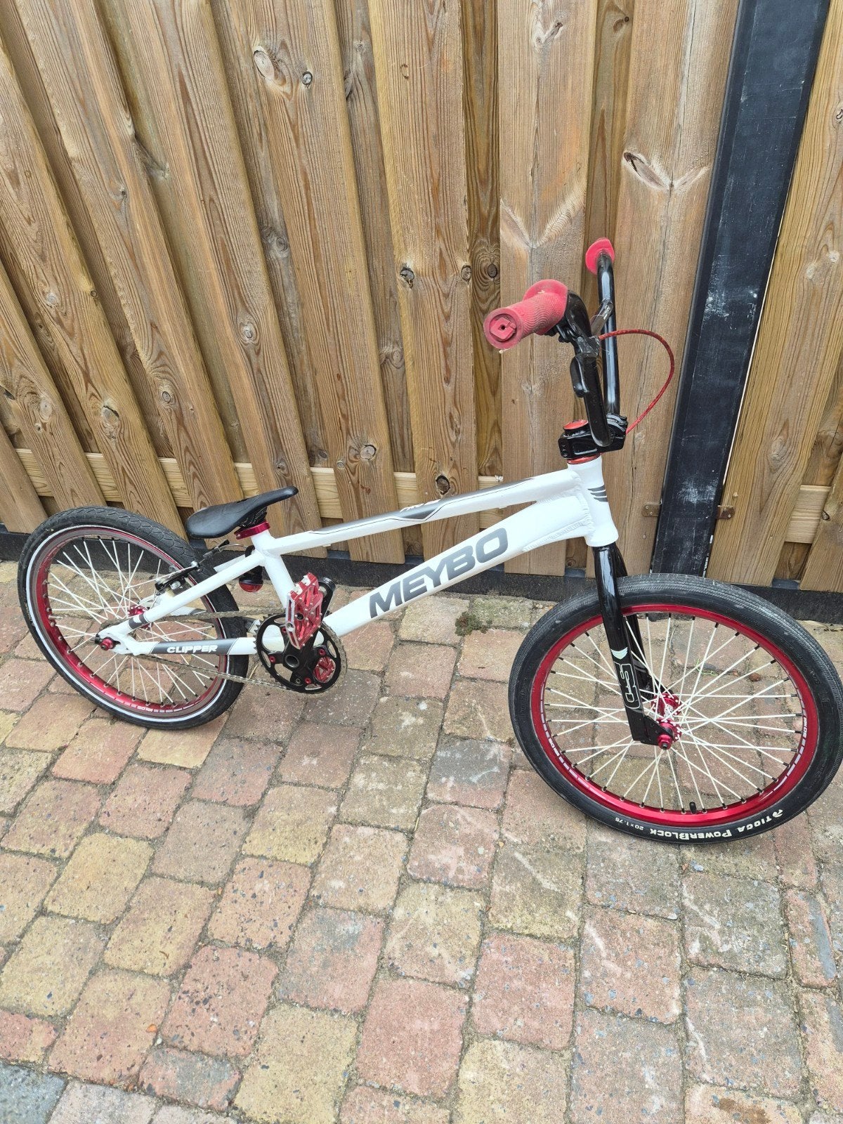 Meybo Pro 22 Clipper BMX fiets - gepersonaliseerd, Ophalen, Staal, 20 tot 24 inch, Gebruikt