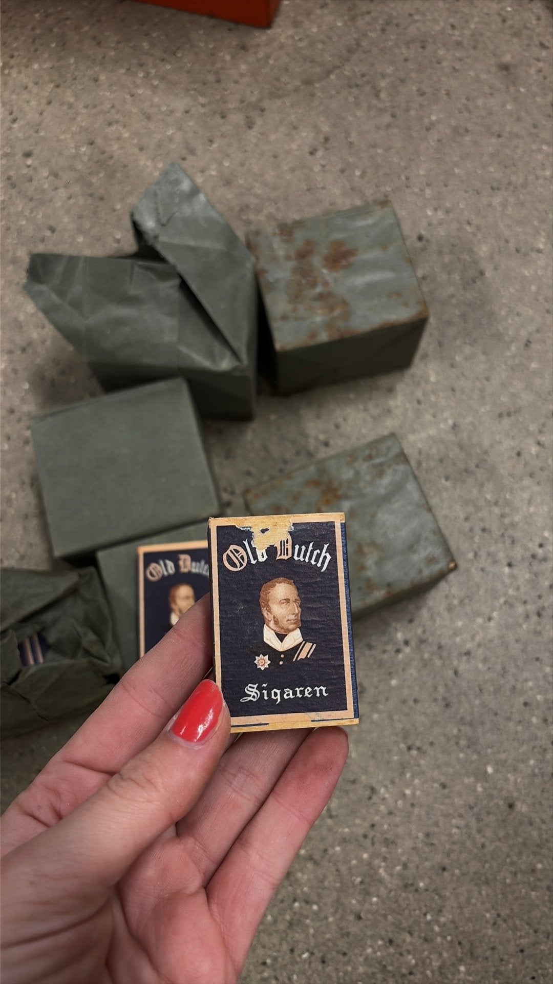 Old dutch sigaren lucifers, Antiek en Kunst, Ophalen