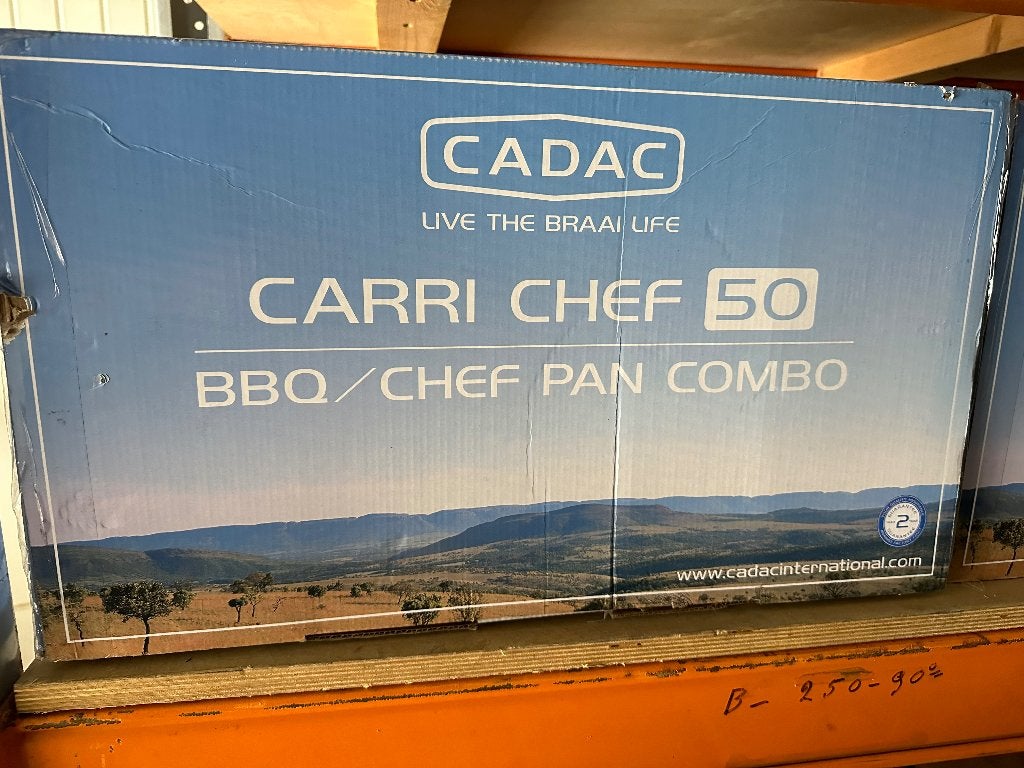 Cadac Carri Chef 50 BBQ/Chef Pan Combopan Nieuw, Ophalen of Verzenden, Nieuw