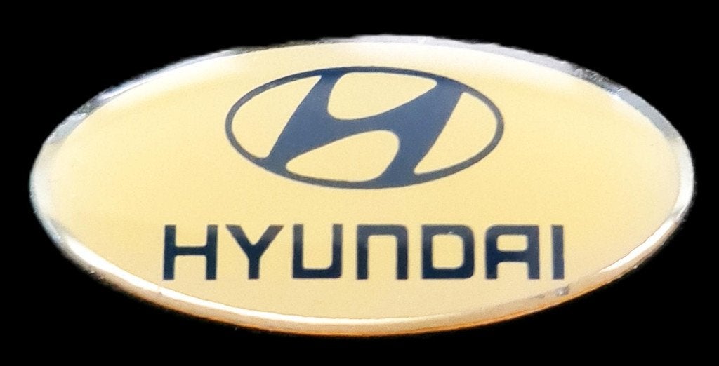 Hyundai pin- ovaal, Verzenden, Nieuw, Transport, Speldje of Pin