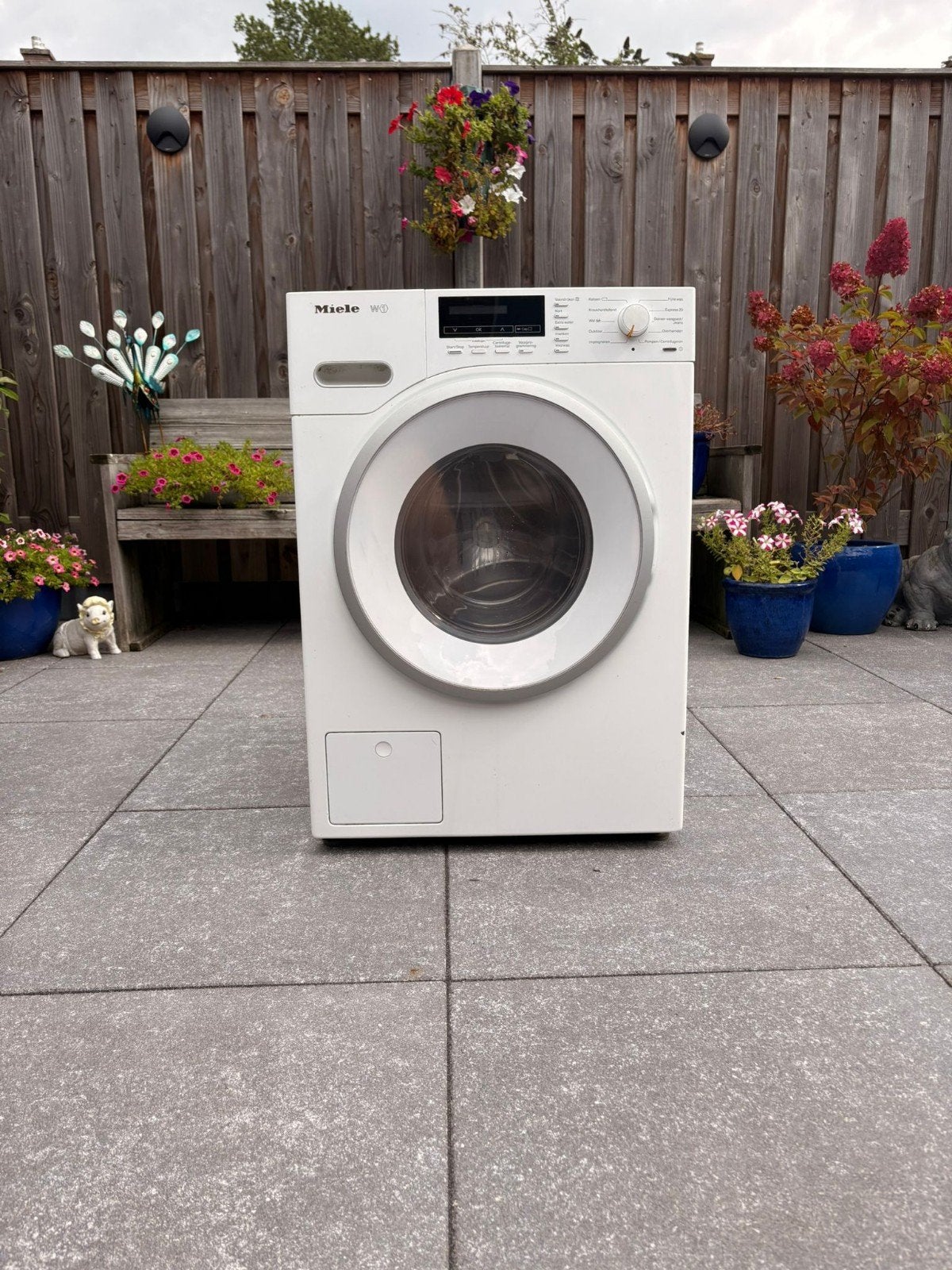 Miele WMB120 Wasmachine - Voorlader, Witgoed en Apparatuur, Wasmachines, Gebruikt, Ophalen of Verzenden, Voorlader, Energieklasse A of zuiniger
