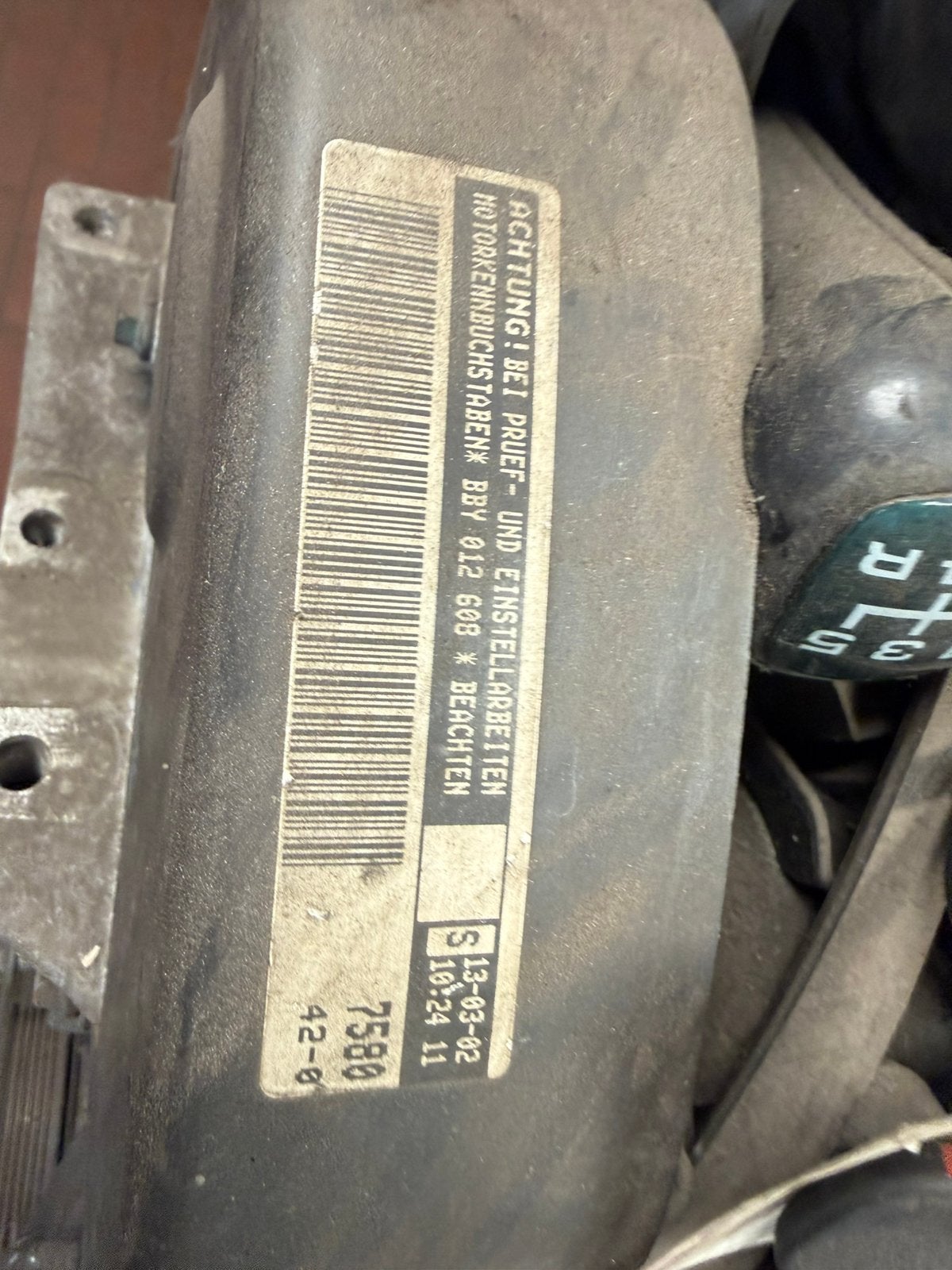 Motorblok met automaat 1.4 16v BBY, Auto-onderdelen, Motor en Toebehoren, Ophalen, Gebruikt, Volkswagen