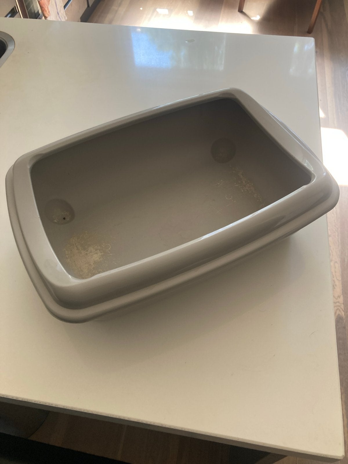 Kattenbak voor kittens, Ophalen, Gebruikt