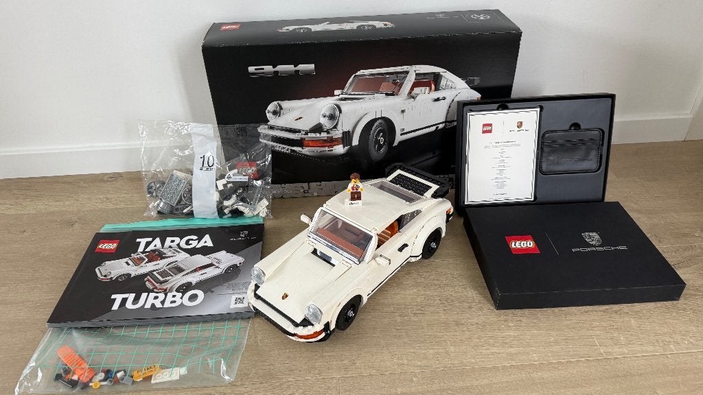 LEGO Icons Porsche 911 (10295) met Exclusief eigenaarspakket, Lego, Ophalen of Verzenden, Zo goed als nieuw, Icons