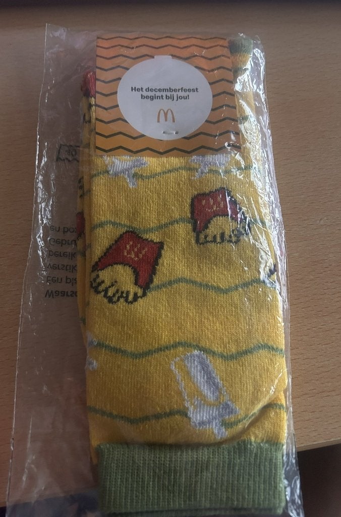 Sokken McDonald's, Verzamelen, Ophalen of Verzenden, Nieuw, Overige typen