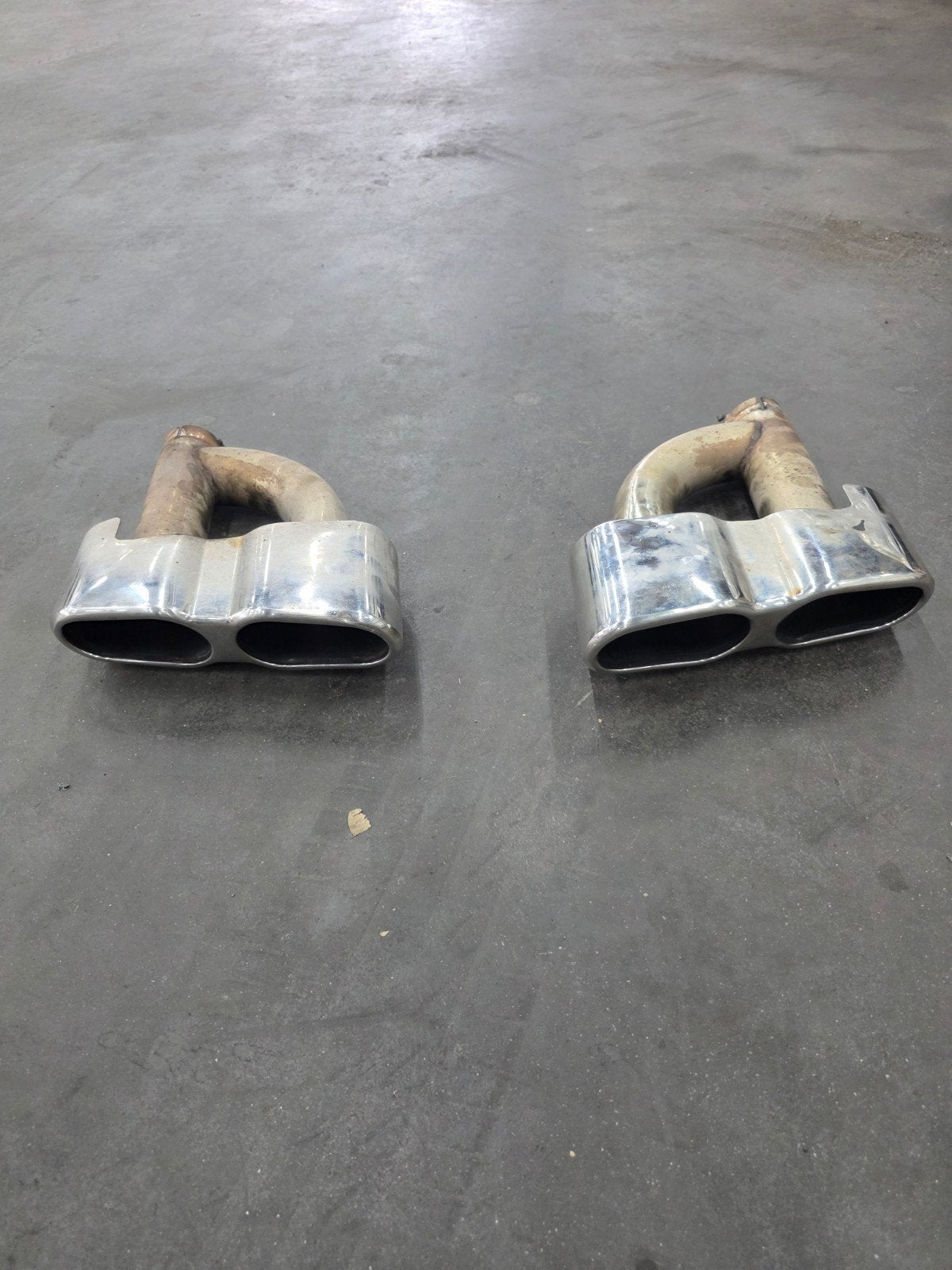 Sierstukken uitlaat Mercedes 2 inch (52mm) diameter, Ophalen of Verzenden, Gebruikt, Mercedes-Benz