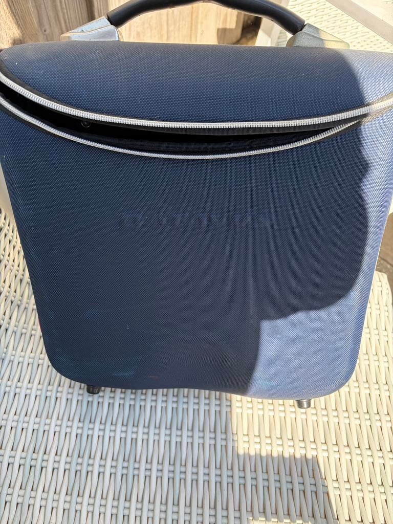 Batavus Vintage Fietstas - Blauw, Max. 5 kg, Fietsen en Brommers, Fietsaccessoires | Fietstassen, Ophalen, Gebruikt
