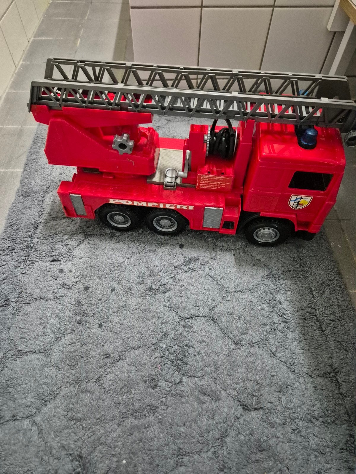 Bruder brandweer auto, Ophalen, Gebruikt