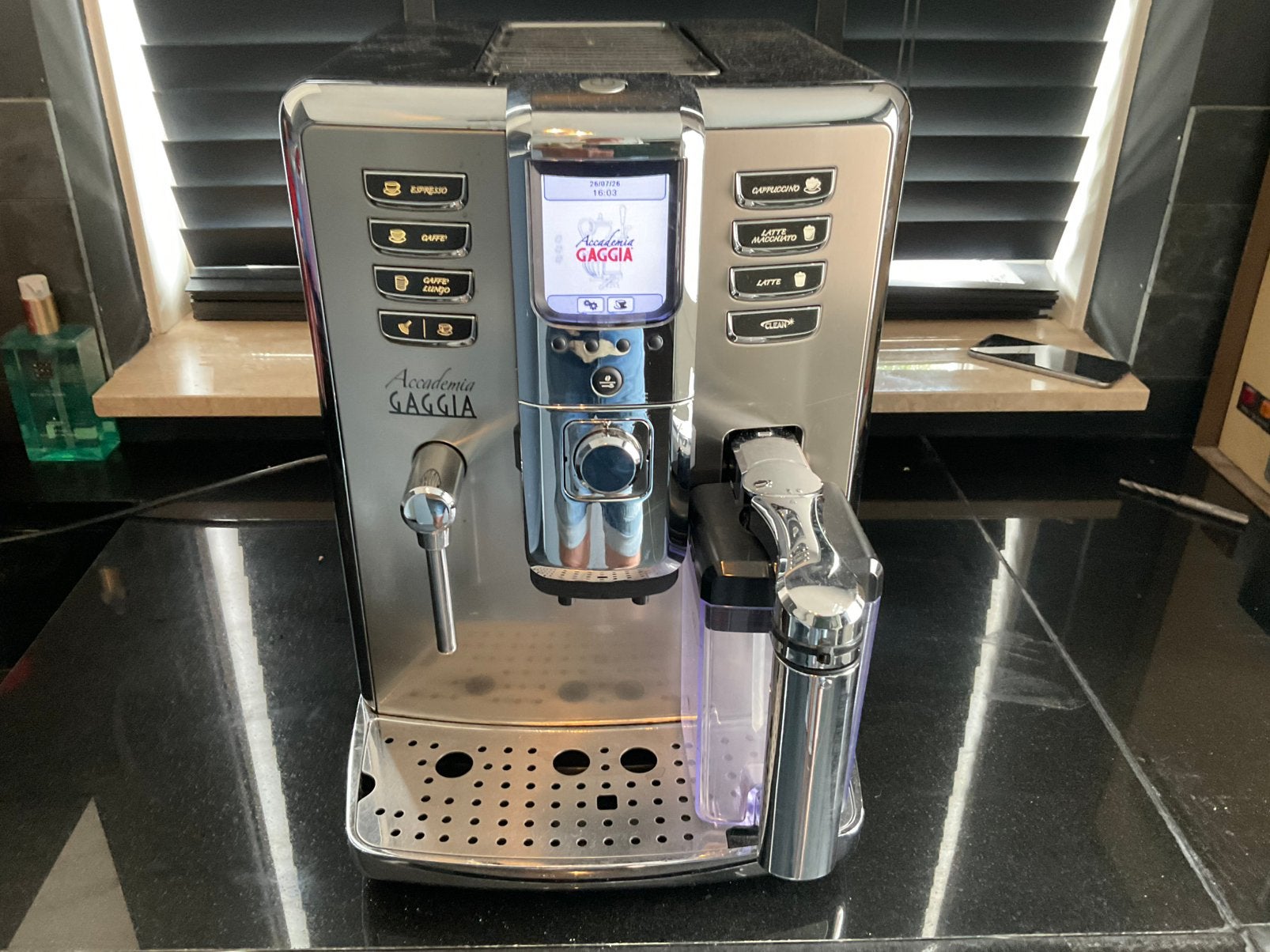 Koffiemachine gaggia accademia, Witgoed en Apparatuur, Koffiezetapparaten, Ophalen, Gebruikt, Koffiemachine