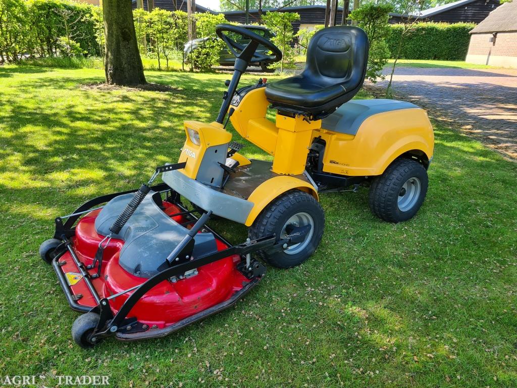 Stiga park frontmaaier zitmaaier mulch hydrostaat., Tuin en Terras, Zitmaaiers, Ophalen, Gebruikt, -, Niet opgegeven