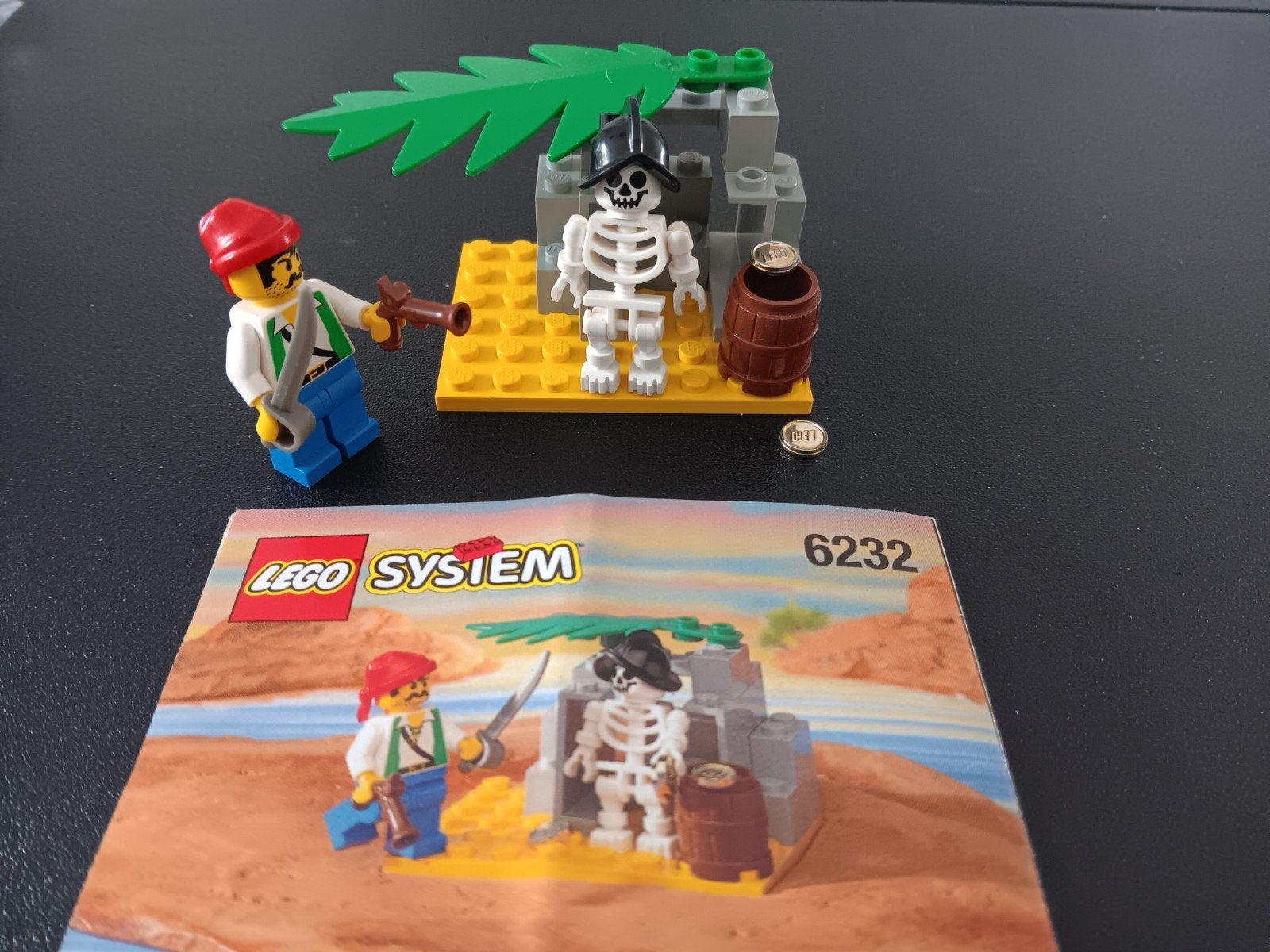 Lego Pirates 6232 Skelet en Piraat met Schat, Kinderen en Baby's, Speelgoed | Duplo en Lego, Compleet, Lego, Zo goed als nieuw