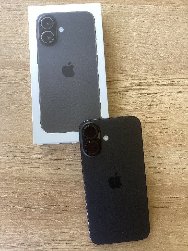 Iphone16 128GB Zwart, 128 GB, Zwart, IPhone 16, Zo goed als nieuw
