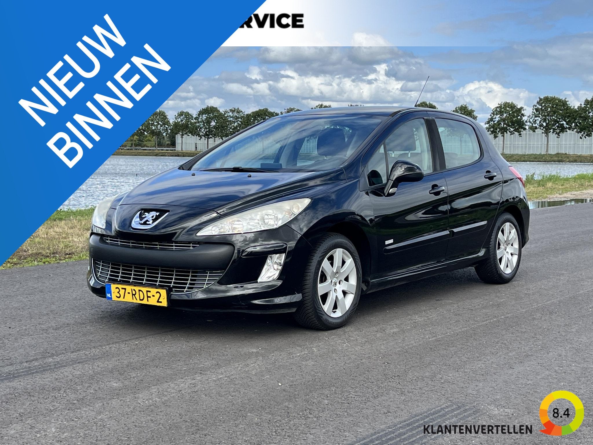 Peugeot 308 1.6 VTi Active Clima, cruise, pdc achter, Auto's, Peugeot, Voorwielaandrijving, Euro 5, Stof, Gebruikt