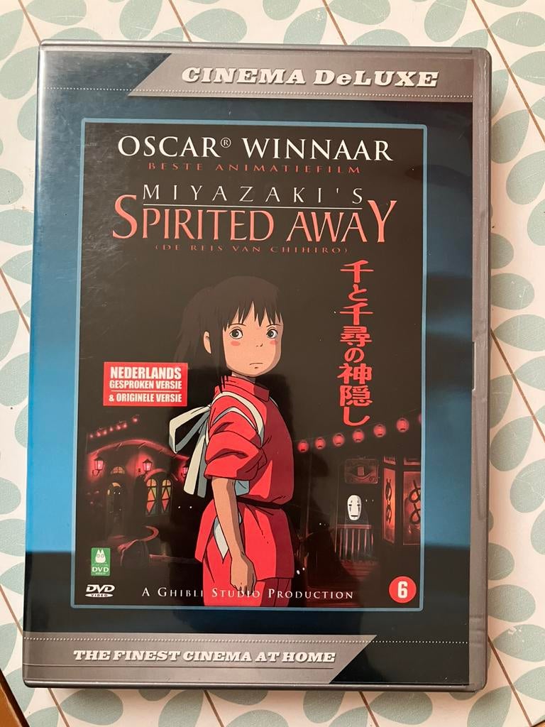 Dvd anime spirited away studio ghibli, Alle leeftijden, Ophalen of Verzenden, Zo goed als nieuw, Overige gebieden