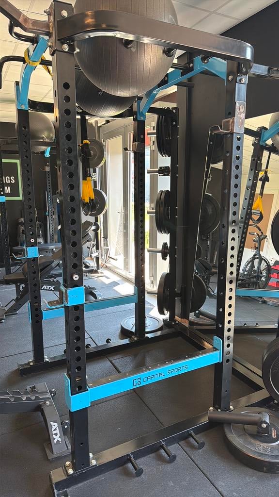 Squat rack / power rack te koop – incl. J-hooks, Sport en Fitness, Fitnessmaterialen, Ophalen, Zo goed als nieuw, Overige typen